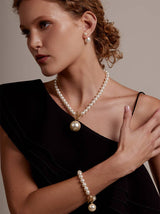 Pearl Pendant Collar Necklace