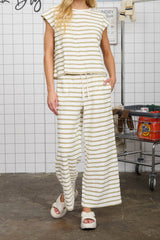 Allie Stripe Knit Bottom