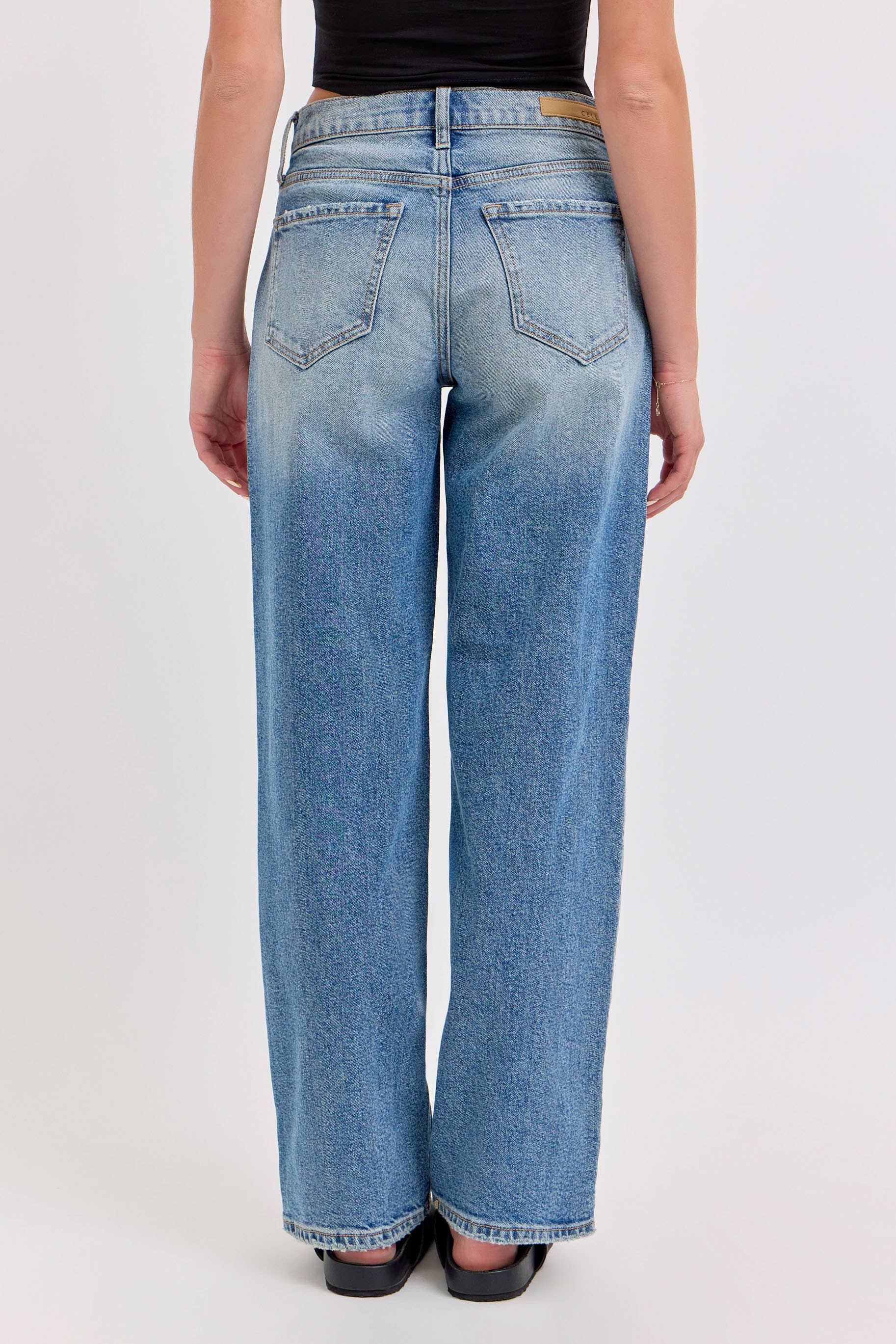 Maggie Mid Rise Baggy Dad Jean