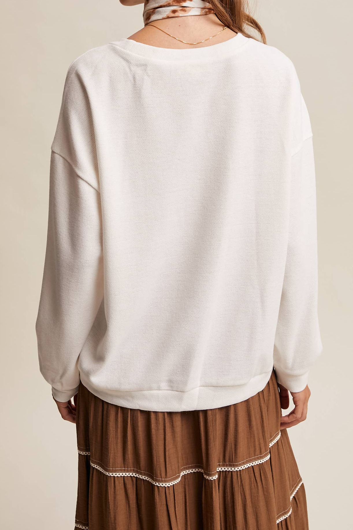 Amy Brushed Knit Top