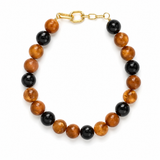 Fall Beaded Statement Necklace