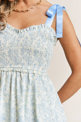 Robby Ribbon Tie Strap Dress