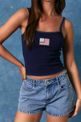 American Flag Tank Top