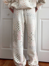 Holly Holiday Quilted Joggers
