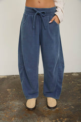 Jillian Wide Leg Drawstring Sweatpants