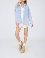Andie Button Down Shacket