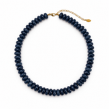 Modern Resin Beaded Statement Necklace