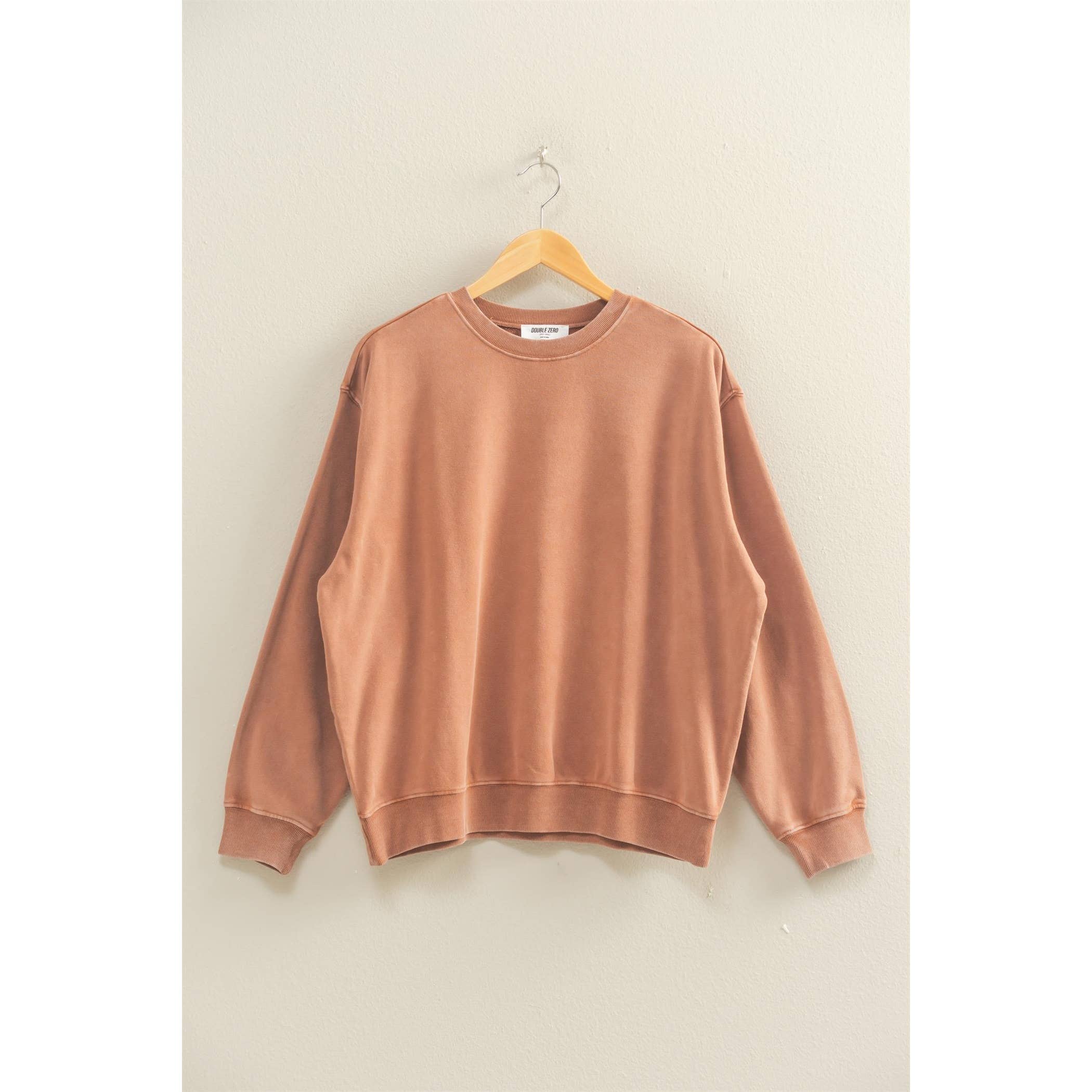 Florence Oversized Mineral Washed Sweatshirt