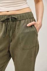 Edie Tencel Tapered Pant