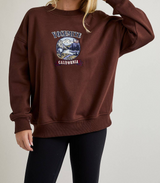 YOSEMITE Crew Neck Oversized Sweatshirt