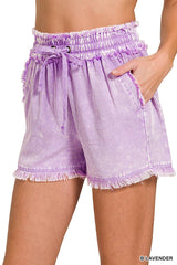 Valerie Tencel Wash Shorts