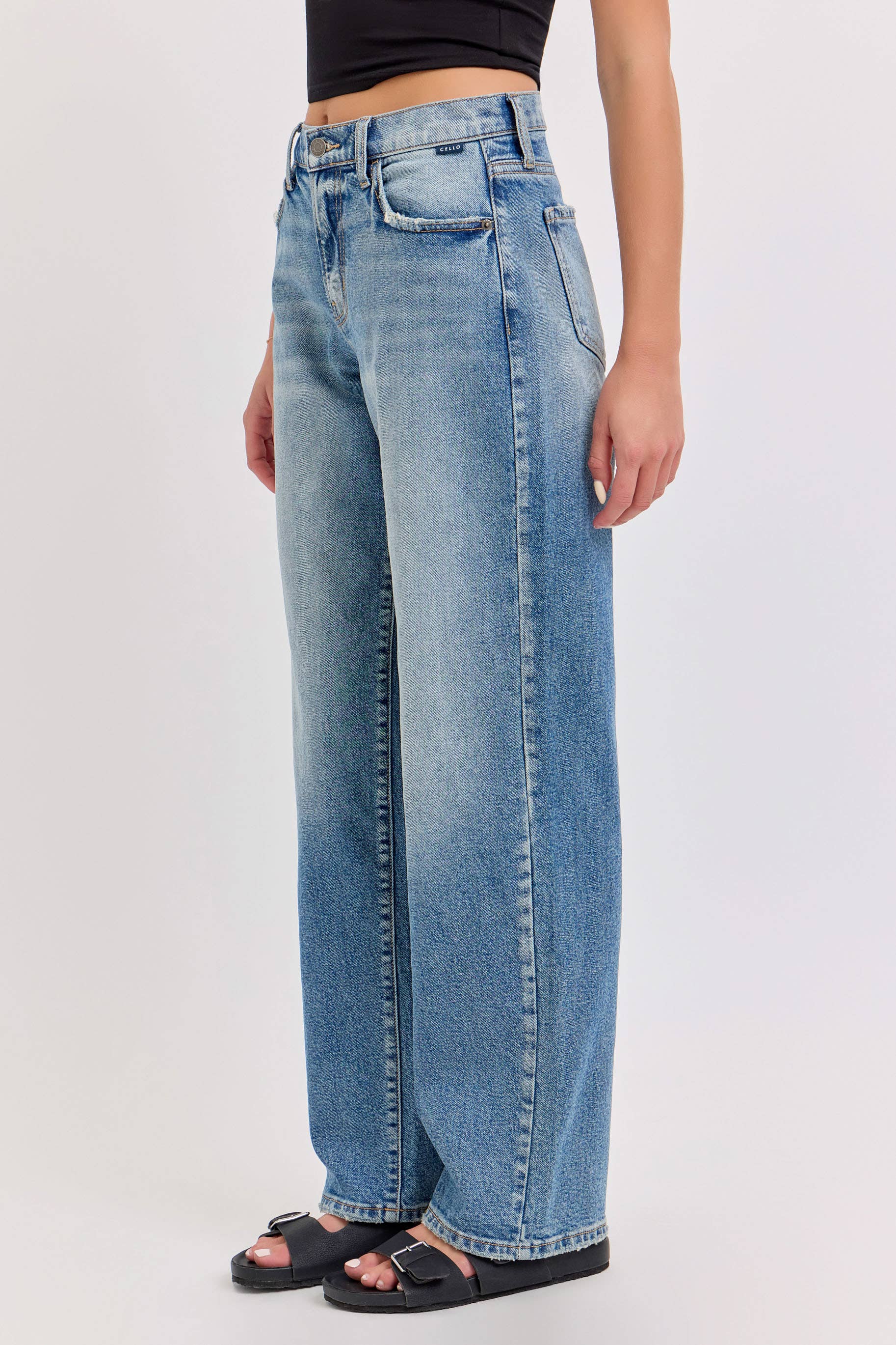 Maggie Mid Rise Baggy Dad Jean