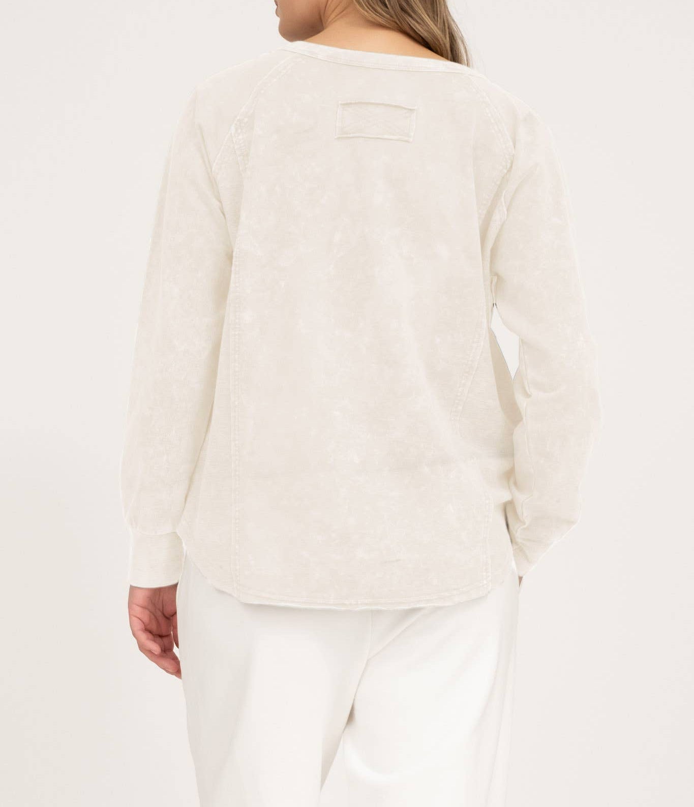 Wendy Washed Henley Top