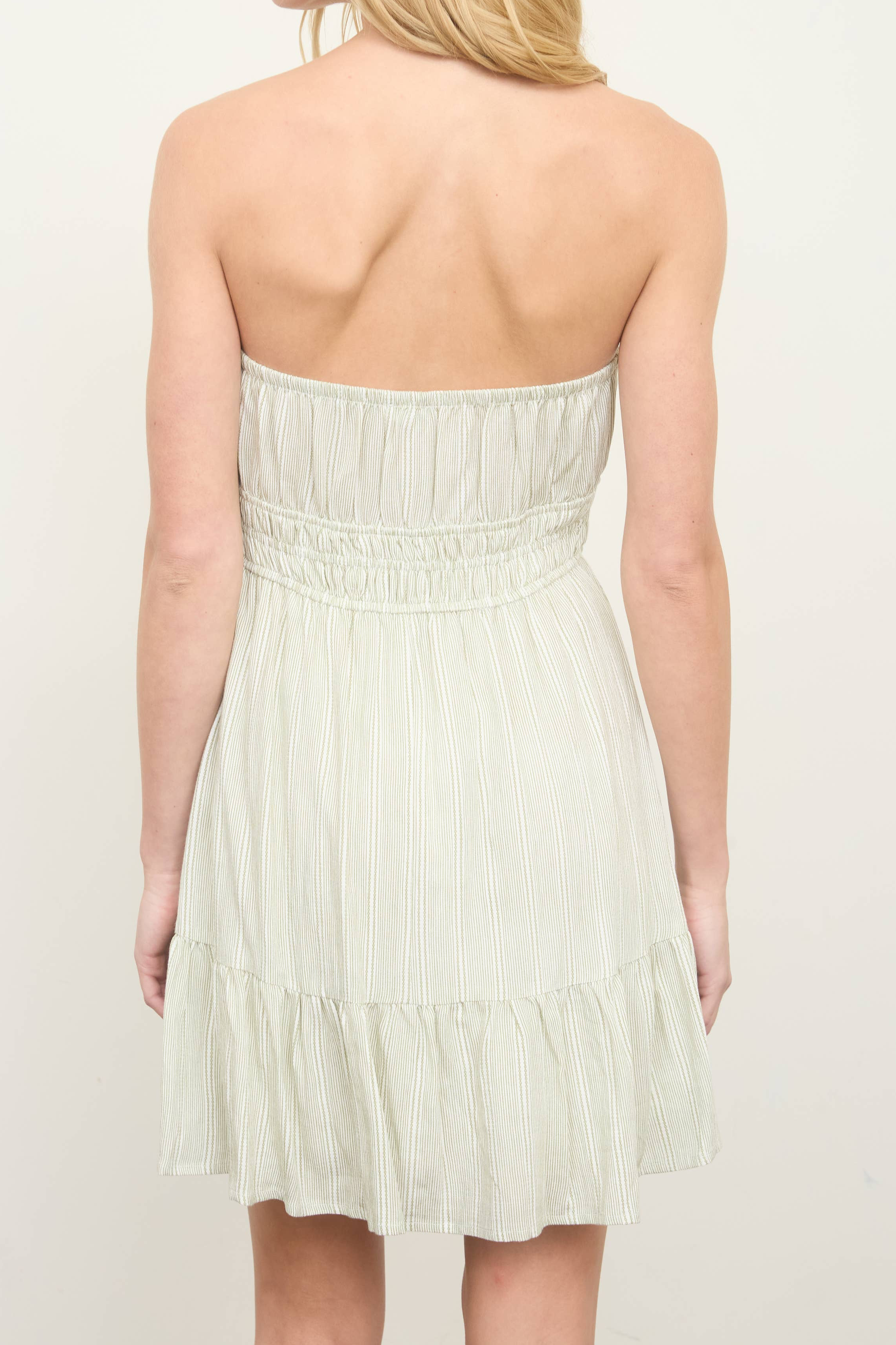 Sawyer Front Tie Mini Dress