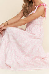 Robby Ribbon Tie Strap Dress