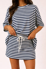 Nautical Navy Stripe Top