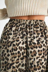 Venice Leopard Maxi Skirt