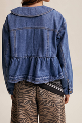 McKenna Ruffle Hem Jacket