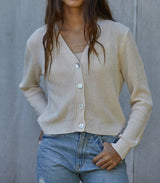 Beau V Neck Ling Sleeve Cardigan