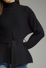 Ester Mock Neck Sweater Top