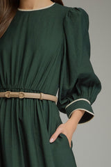 Miriam 3/4 Sleeve Midi Dress