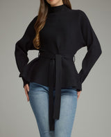 Ester Mock Neck Sweater Top