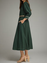 Miriam 3/4 Sleeve Midi Dress