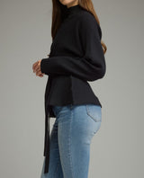 Ester Mock Neck Sweater Top