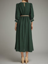Miriam 3/4 Sleeve Midi Dress