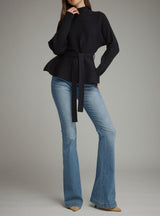 Ester Mock Neck Sweater Top